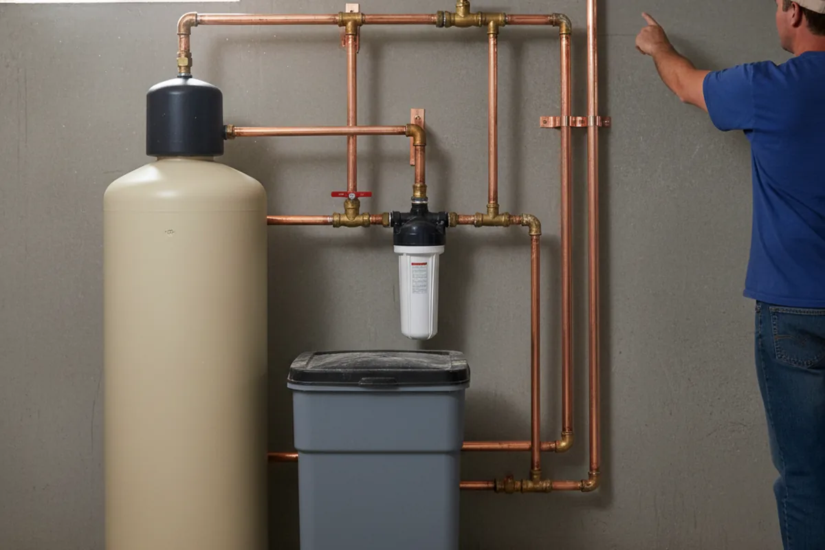 Whole-house water treatment system installed in Snowville